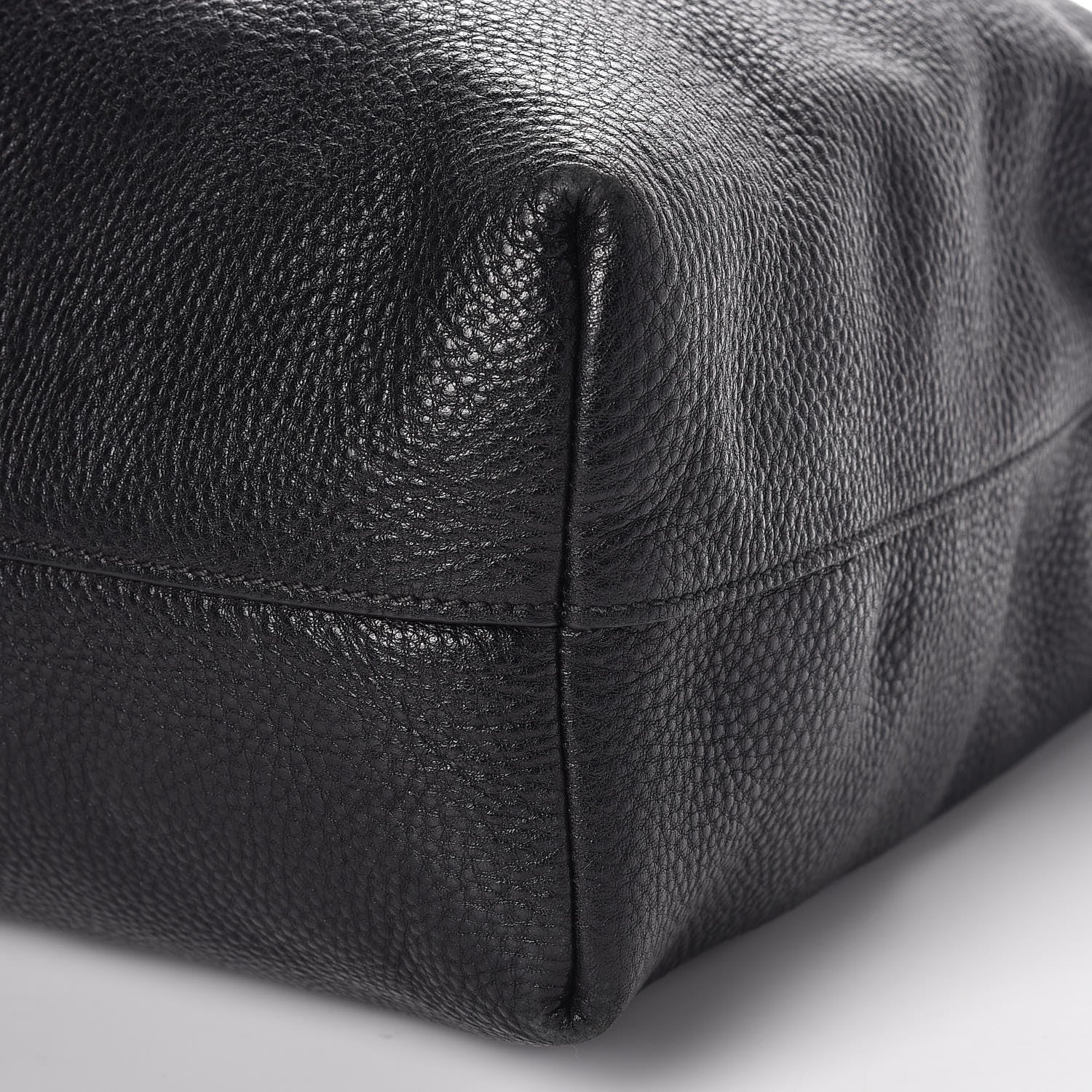 Prada Vitello Daino Tote Nero Black 13 of 13
