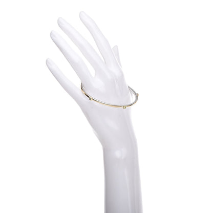 David Yurman Sterling Silver 18K Yellow Gold Peridot Confetti Bangle 2 of 5