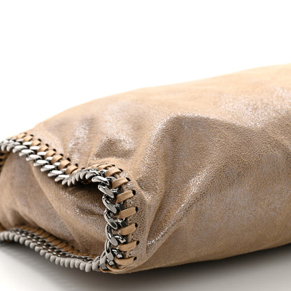 Stella McCartney Shaggy Deer Falabella Fold Over Tote Taupe 9 of 10
