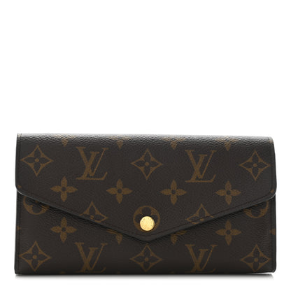 Louis Vuitton Monogram Sarah Wallet NM 1 of 9