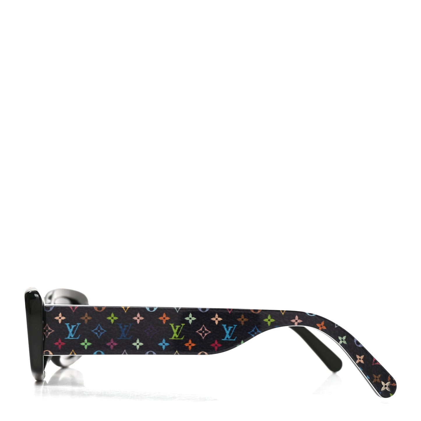 LV X TM Acetate Monogram Multicolor Sunglasses Z2709W Black