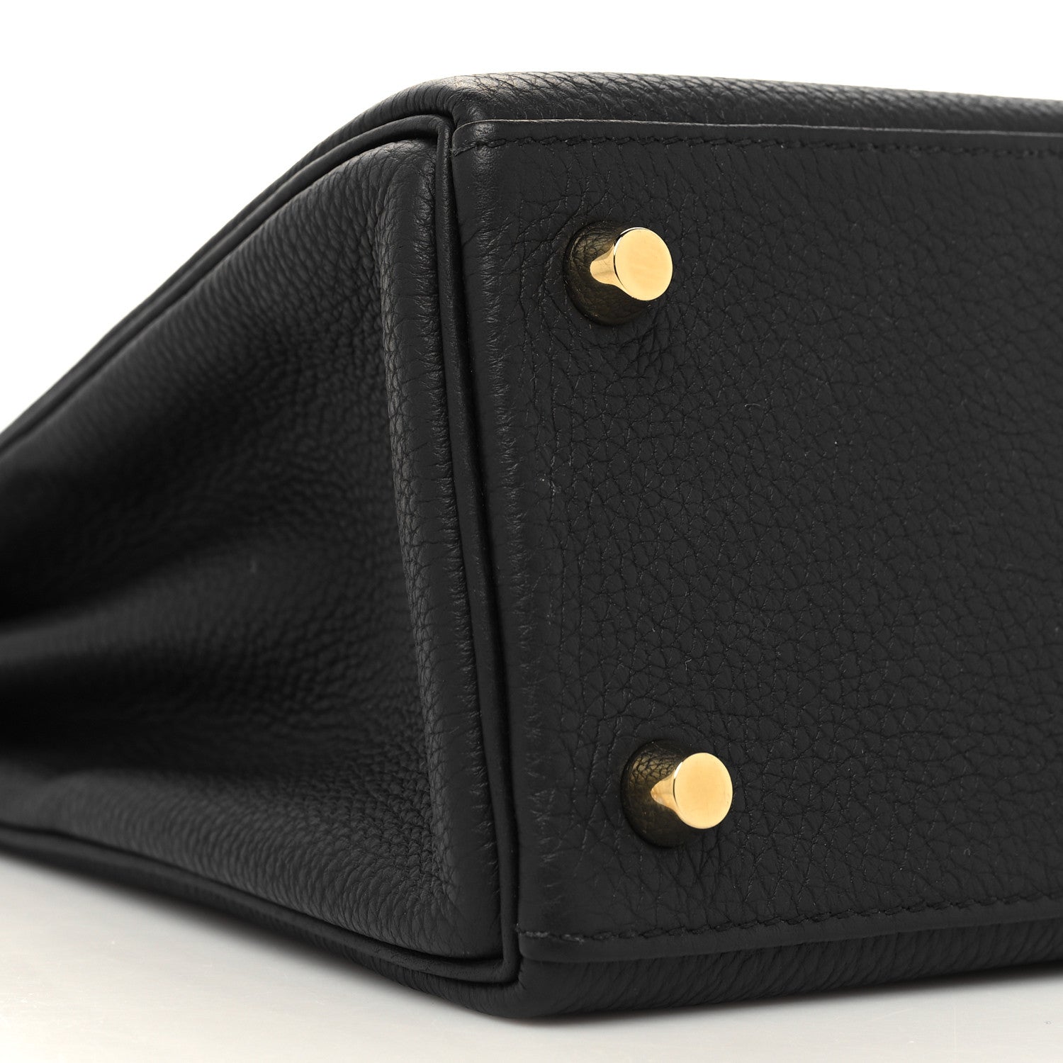 Hermes Togo Kelly Retourne 25 Black 9 of 12