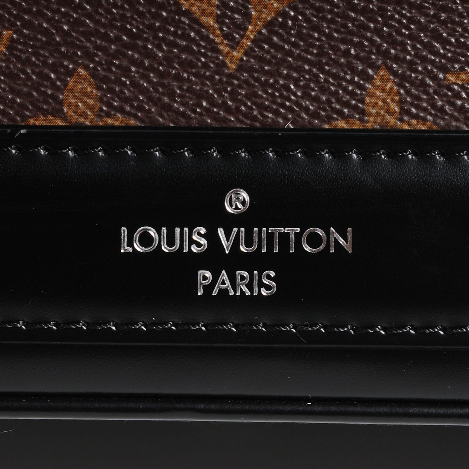 Louis Vuitton Monogram Dora MM Black 8 of 9