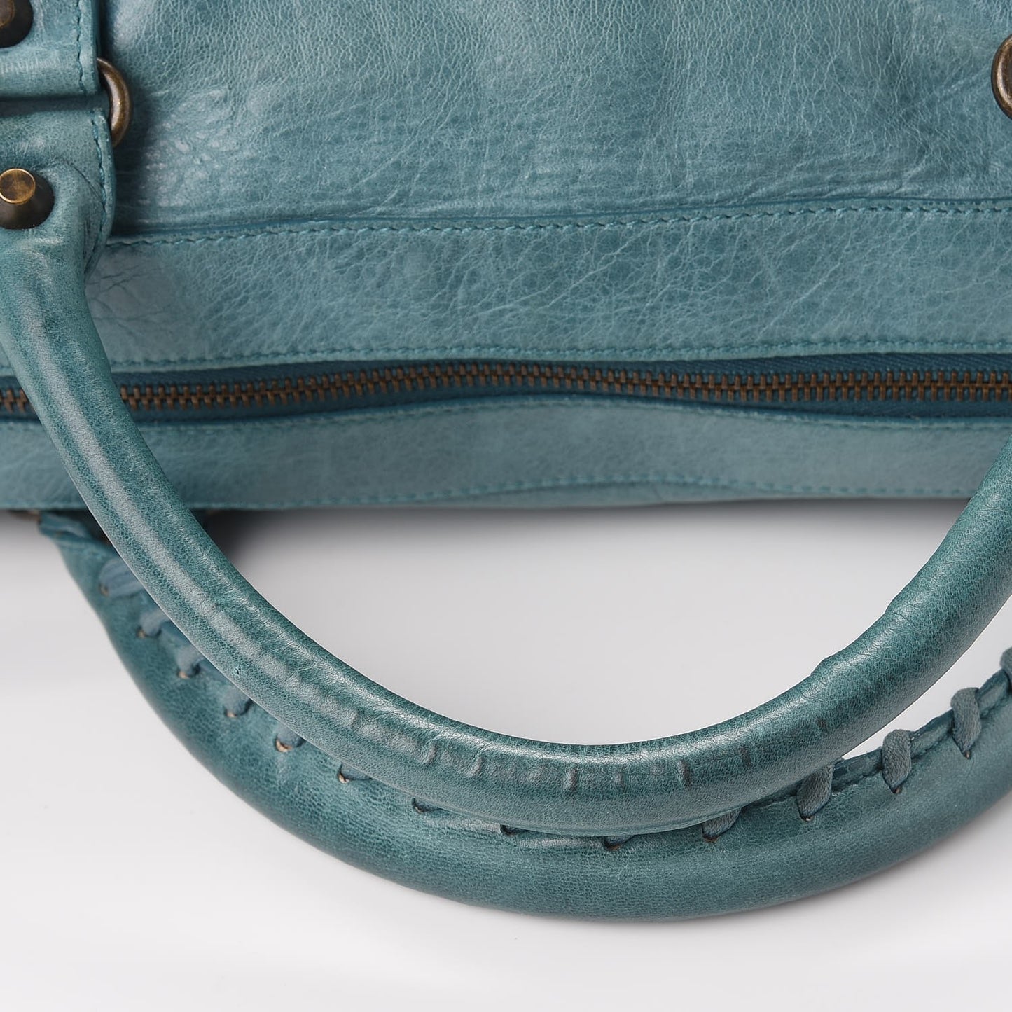 Chevre Classic Hardware Twiggy Aquamarine