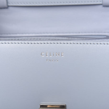 Celine Smooth Calfskin Small Classic Box Flap Bag Pale Blue 6 of 11