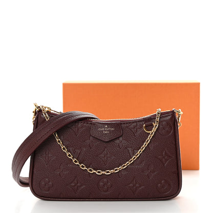 Louis Vuitton Empreinte Easy Pouch On Strap Wine 11 of 11