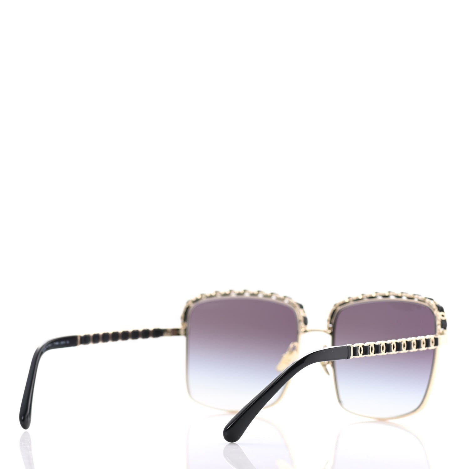 Chanel Metal Square Chain Sunglasses 71369 Grey 4 of 8