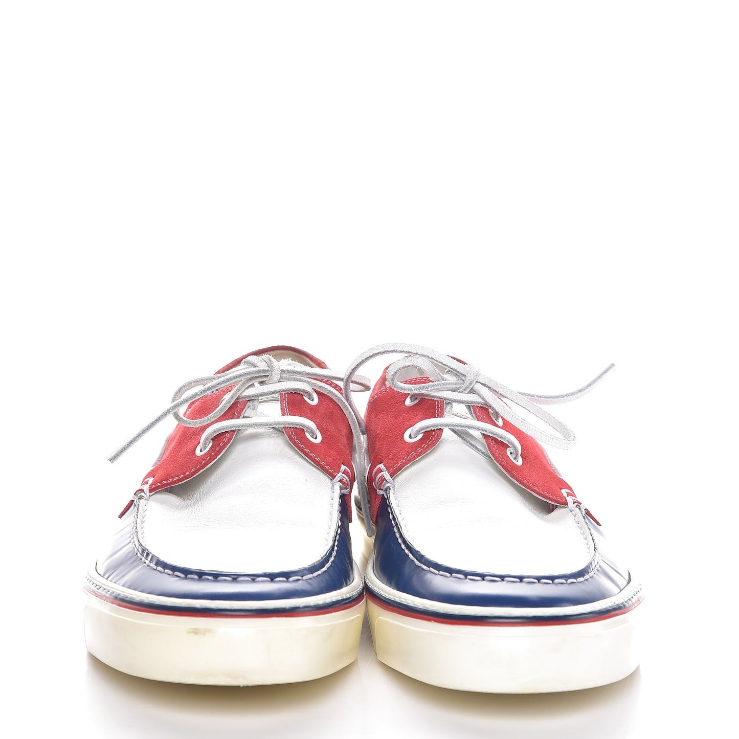 Mens Calfskin Wimbledon Sport Boat Shoes 13 Multi