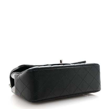 Chanel Lambskin Quilted Mini Rectangular Flap Black 4 of 10