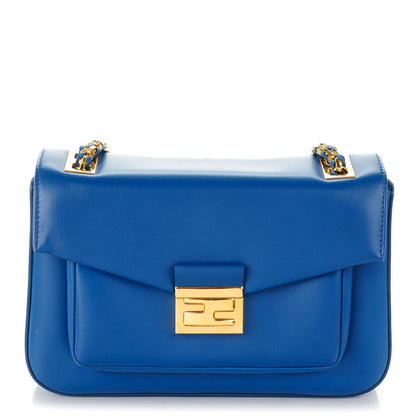 Fendi Nappa Be Baguette Crossbody Bag Iris 1 of 10