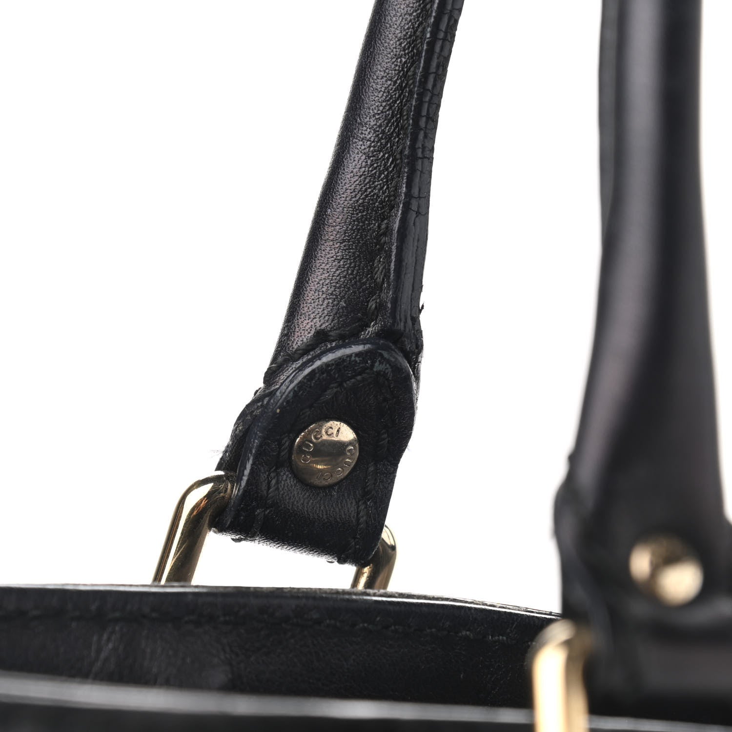 Gucci Guccissima Medium Sukey Top Handle Tote Black 16 of 17