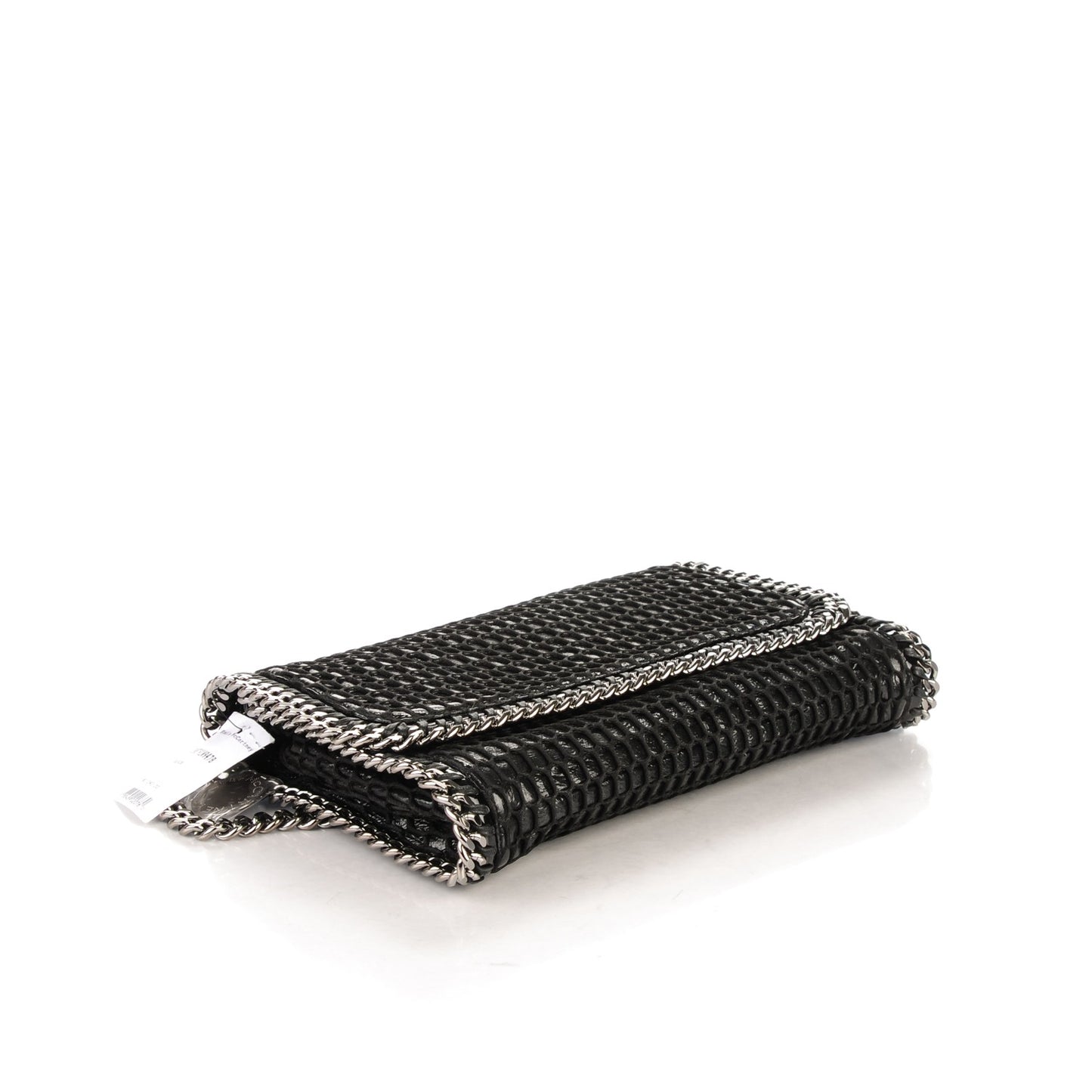 Net Patent Falabella Clutch Black