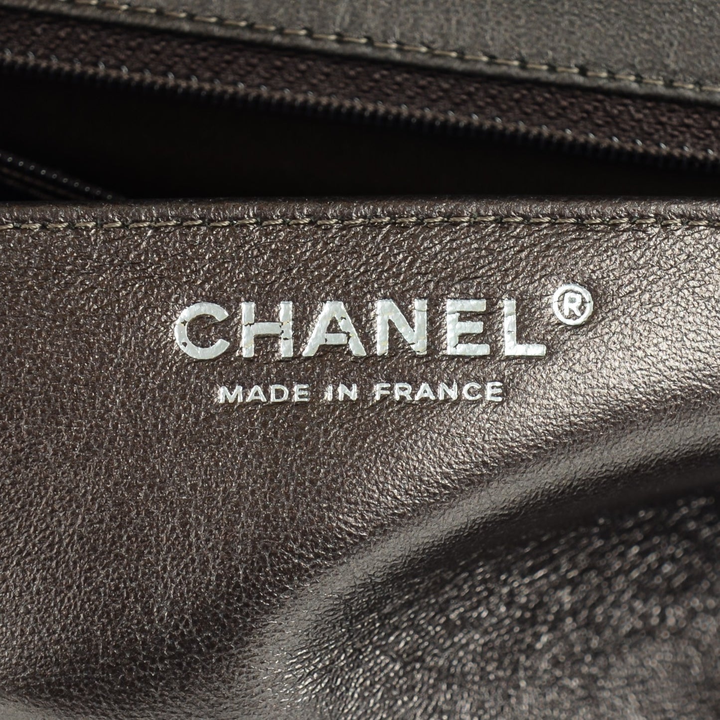 Lambskin Quilted Maxi Single Flap Dark Grey