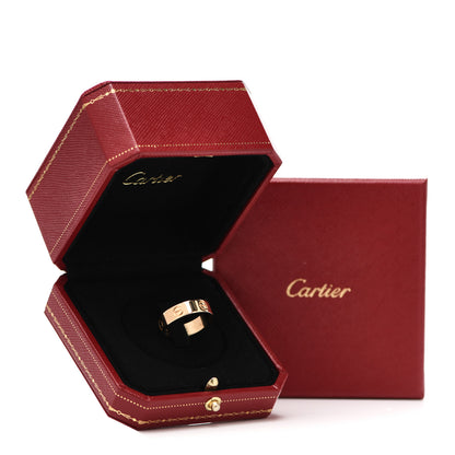 Cartier 18K Yellow Gold 5.5mm LOVE Ring 56 7.75 5 of 5
