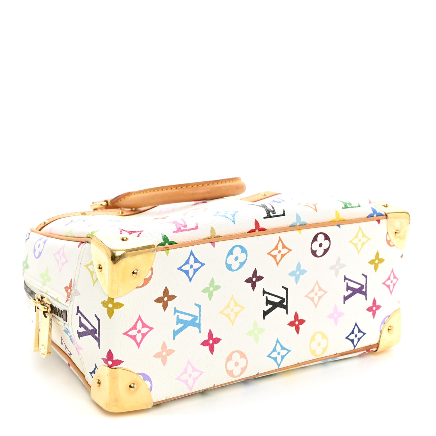 Monogram Multicolor Trouville White