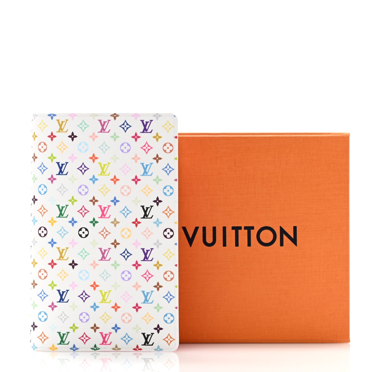 Louis Vuitton LV X TM Monogram Multicolor Emily Notebook Cover MM White 7 of 7
