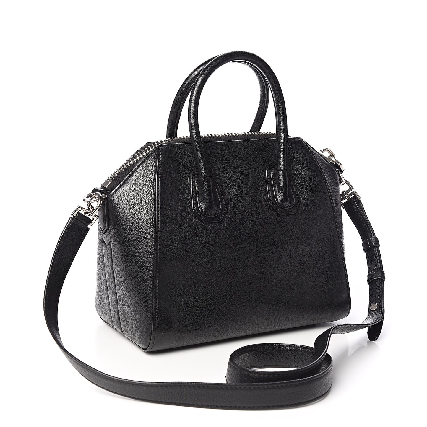 Sugar Goatskin Mini Antigona Black