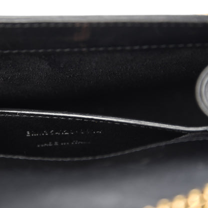 Saint Laurent Calfskin Small Classic Monogram Kate Tassel Satchel Black 7 of 8