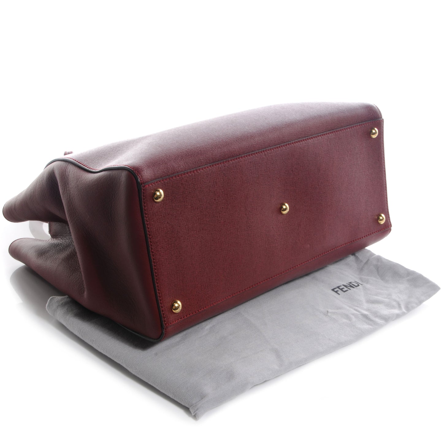 Vitello Elite Regular 2Jours Tote Rosso Scuro Ciliegia