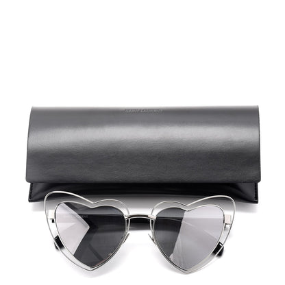 Saint Laurent Loulou SL197 Sunglasses Silver 9 of 9