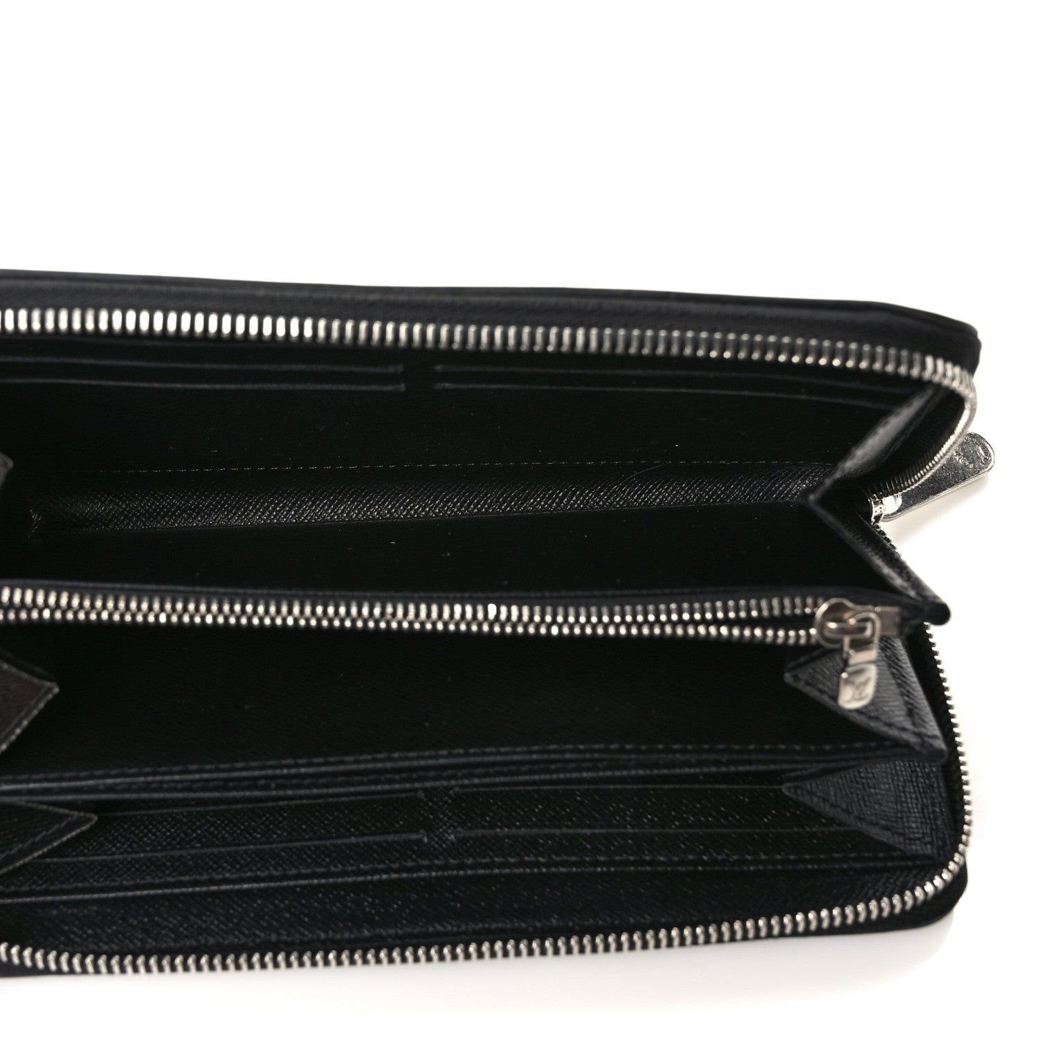 Louis Vuitton Epi Zippy Wallet Black 5 of 7
