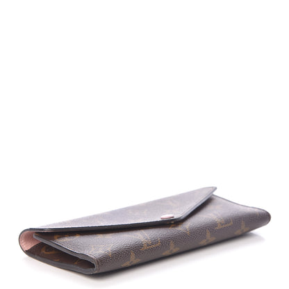 Louis Vuitton Monogram Josephine Wallet Rose Ballerine 4 of 17