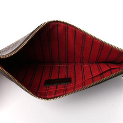 Louis Vuitton Damier Ebene Neverfull MM GM Pochette 5 of 11