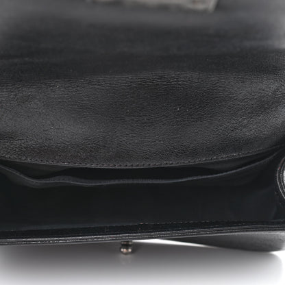 Chanel Goatskin Chesterfield Quilted Medium Celtic Boy Flap Black 5 of 9