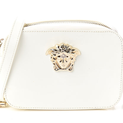 Versace Patent Palazzo Medusa Camera Bag White 8 of 8