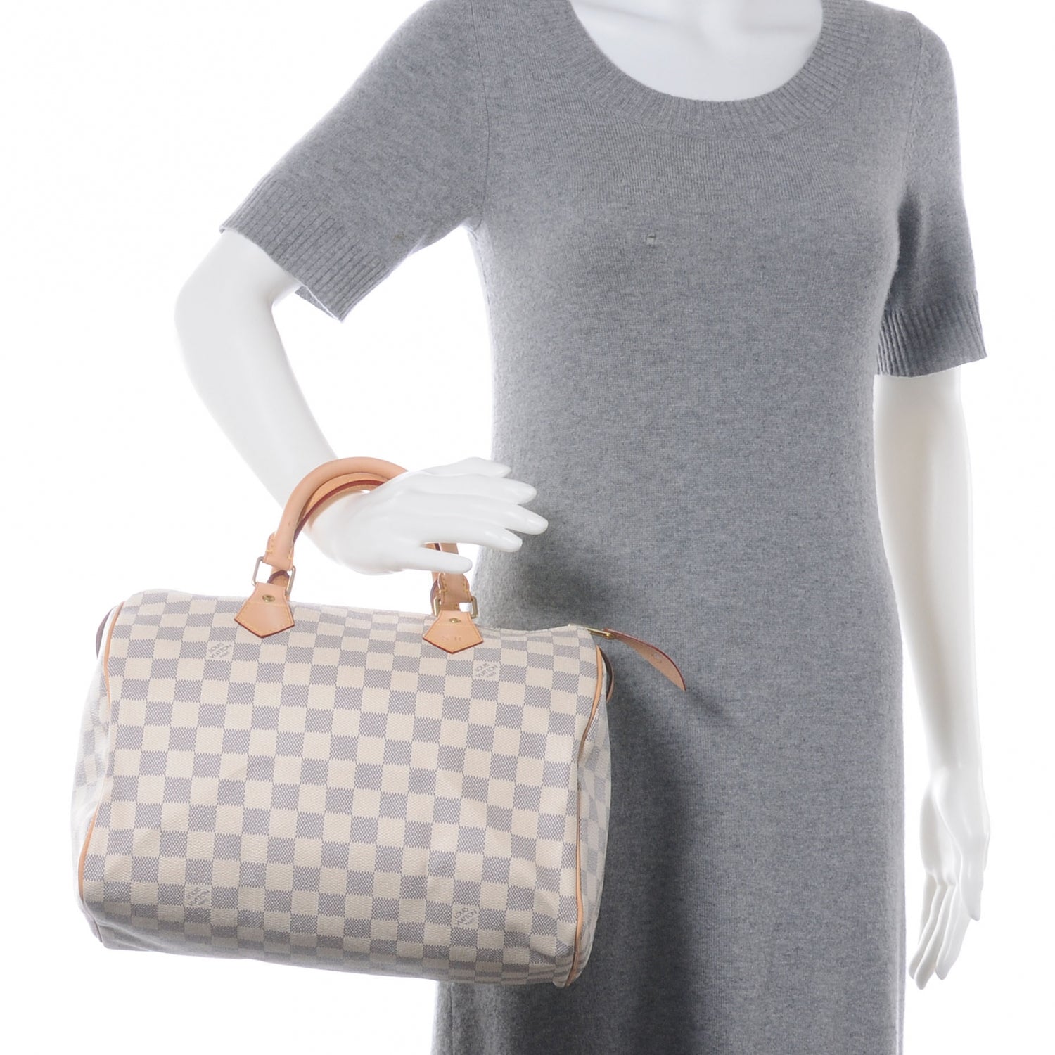 Louis Vuitton Damier Azur Speedy 30 2 of 8