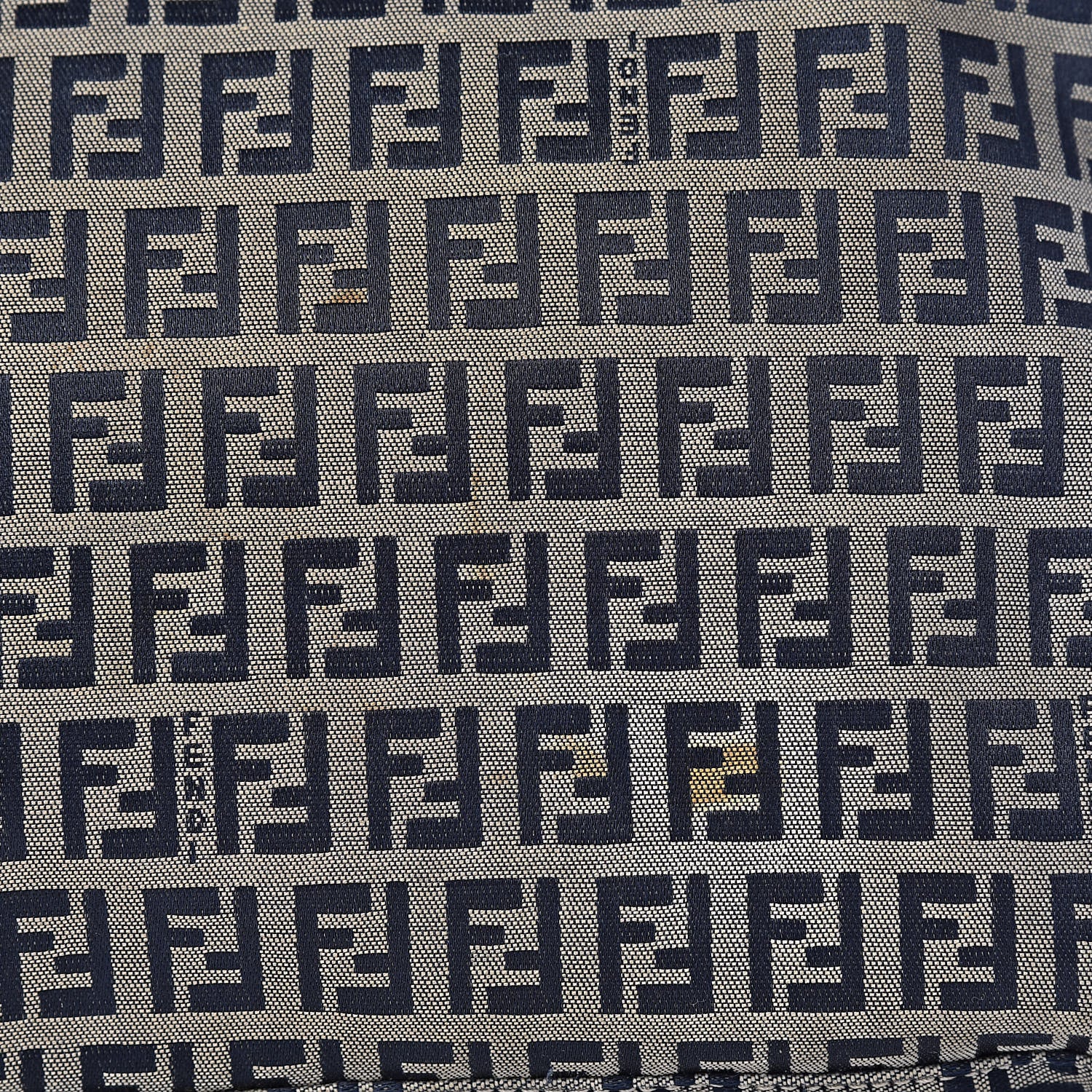 Fendi Zucchino Mama Baguette Navy 9 of 14