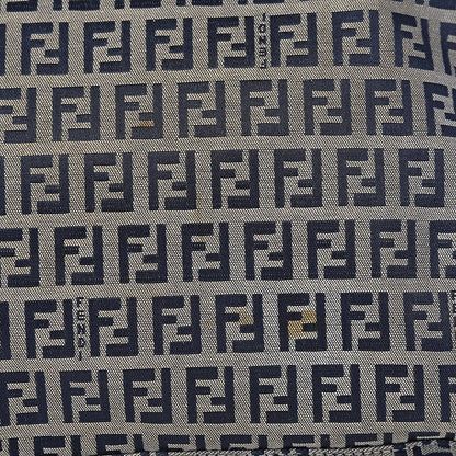 Fendi Zucchino Mama Baguette Navy 9 of 14