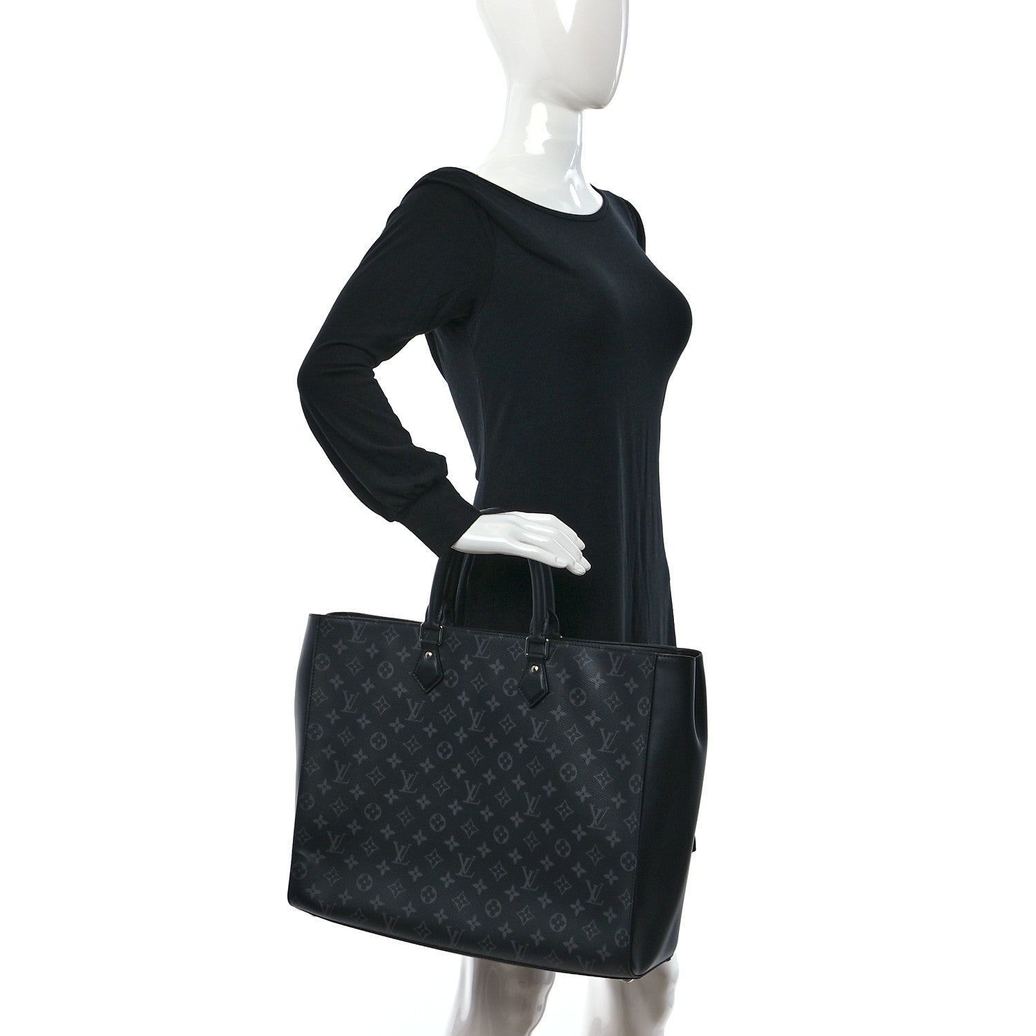 Louis Vuitton Monogram Eclipse Grand Sac 2 of 9