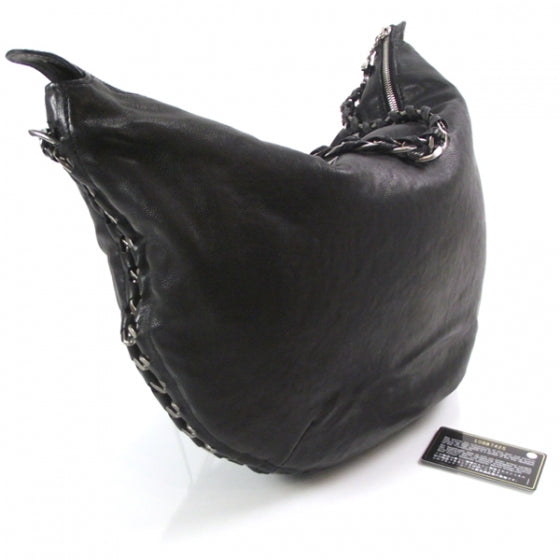 Chanel Leather Modern Chain Hobo 3 of 11
