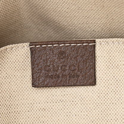 Gucci Soft GG Supreme Monogram Textured Dollar Calfskin Web Ophidia Pouch Pocket Belt Bag 95 38 Beige Ebony New Acero Black 6 of 10