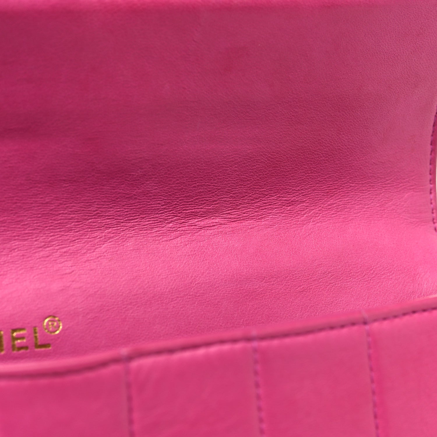 Chanel Lambskin East West Chocolate Bar Flap Pink 11 of 14