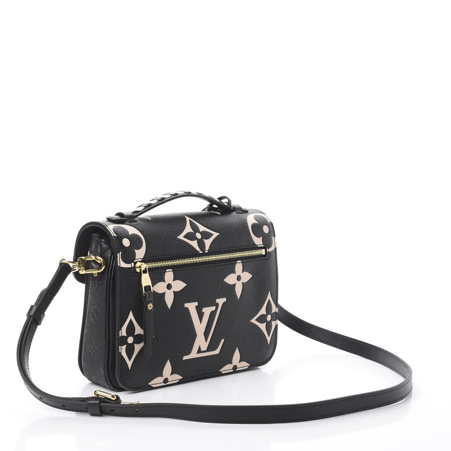 Empreinte Monogram Giant Crafty Pochette Metis Black Creme