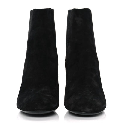 Saint Laurent Suede Babies Chelsea 95 Ankle Boot 35.5 Black 2 of 8