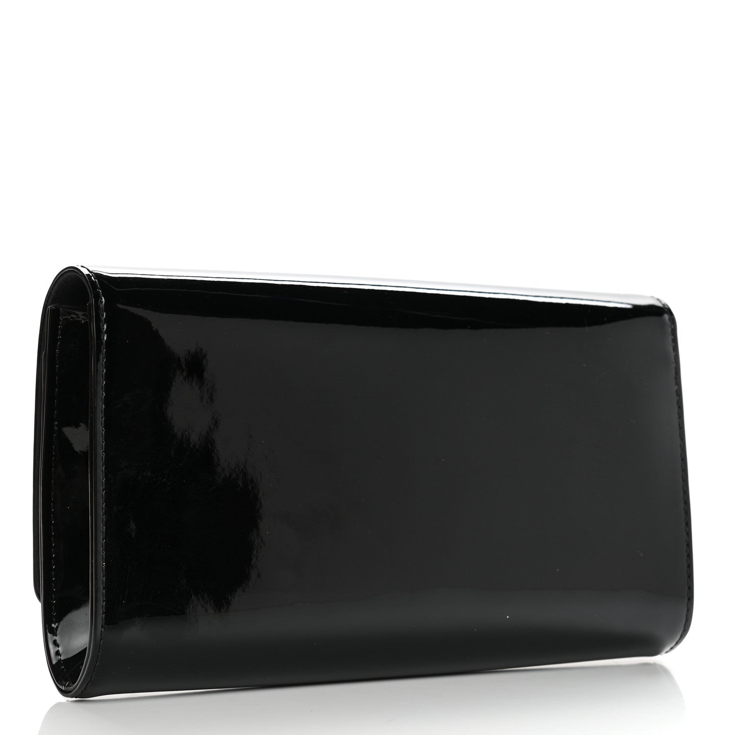 Louis Vuitton Patent Louise EW Clutch Black 3 of 7