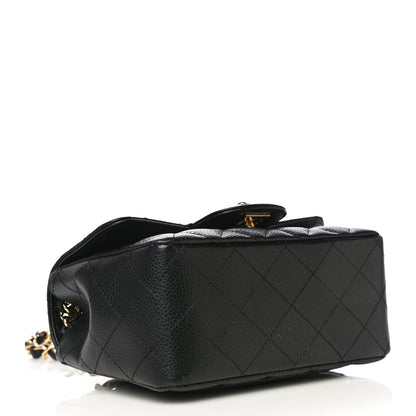 Chanel Caviar Quilted Mini Square Flap Black 4 of 15