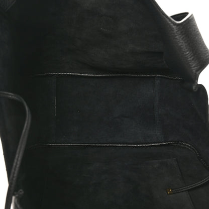 Saint Laurent Grained Deerskin Bea Tote Black 5 of 9