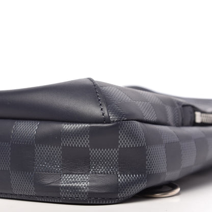 Louis Vuitton Damier Infini Avenue Sling Bag Astral Silver 8 of 8