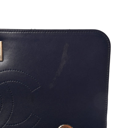 Chanel Lambskin Quilted Medium Trendy CC Flap Dual Handle Bag Navy Blue 9 of 13