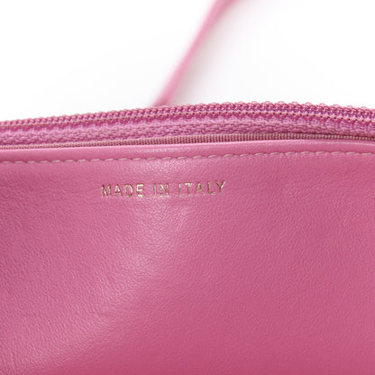 Chanel Caviar Quilted Boy Wallet On Chain WOC Pink 7 of 11