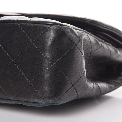 Chanel Lambskin Quilted Small Double Flap Black 10 of 16