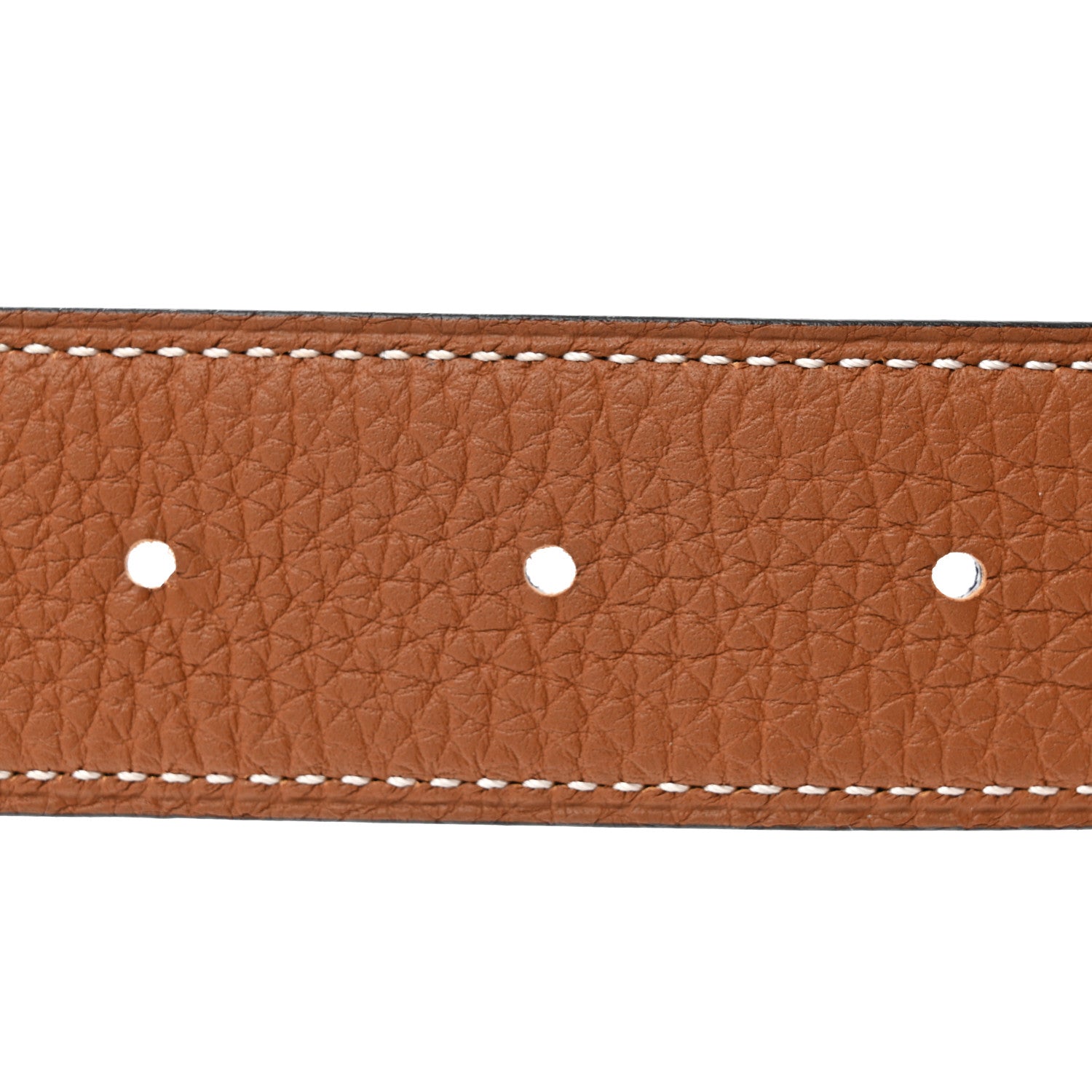 Hermes Togo Box 32mm Striee H Belt 85 34 Gold Black 5 of 5