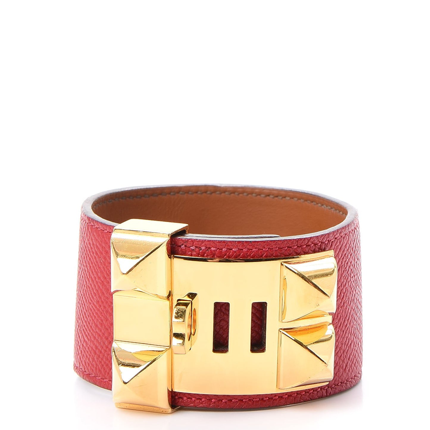 Epsom Collier de Chien CDC Bracelet L Rouge Casaque
