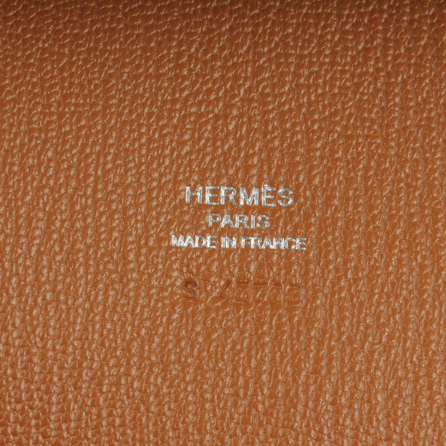Hermes Taurillon Clemence Jypsiere 28 Gold 8 of 9