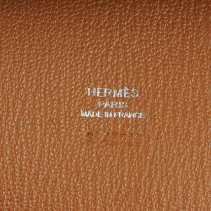 Hermes Taurillon Clemence Jypsiere 28 Gold 8 of 9