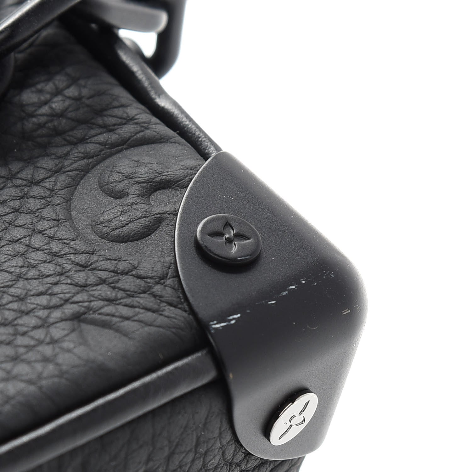 Louis Vuitton Taurillon Monogram Mini Soft Trunk Black 9 of 9